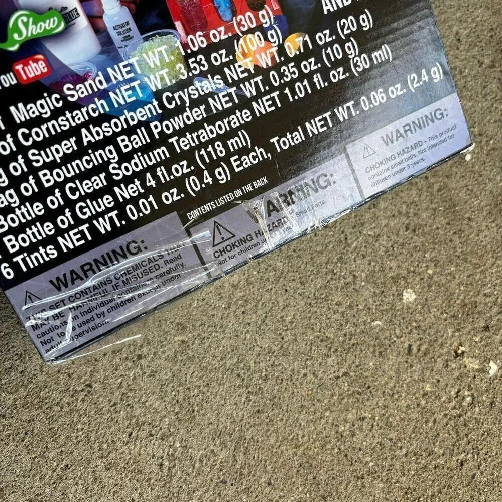 Universe Unboxed Mystery Matter Science Kit-Open Box-Complete